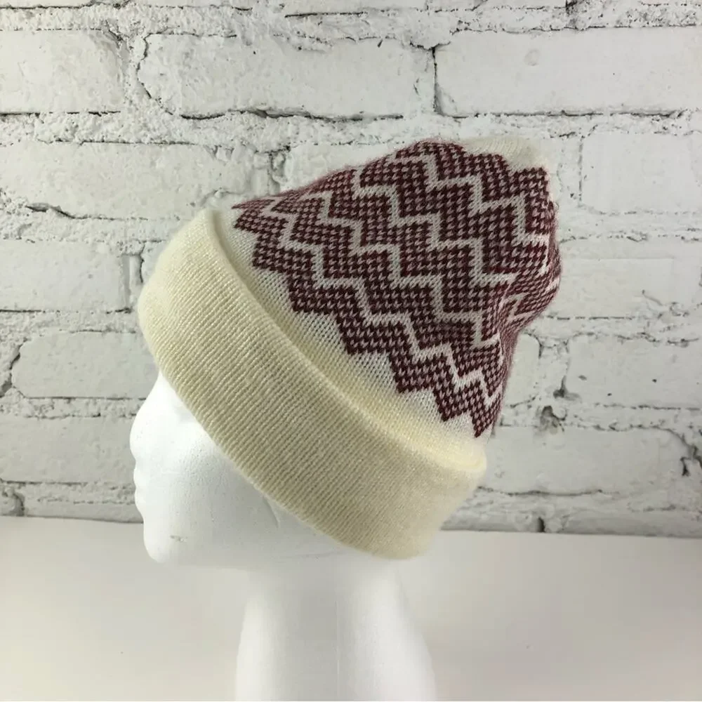 Vintage English Village Scarf & Hat Set